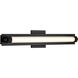 Larissa LED 23.25 inch Black Vanity Wall Light