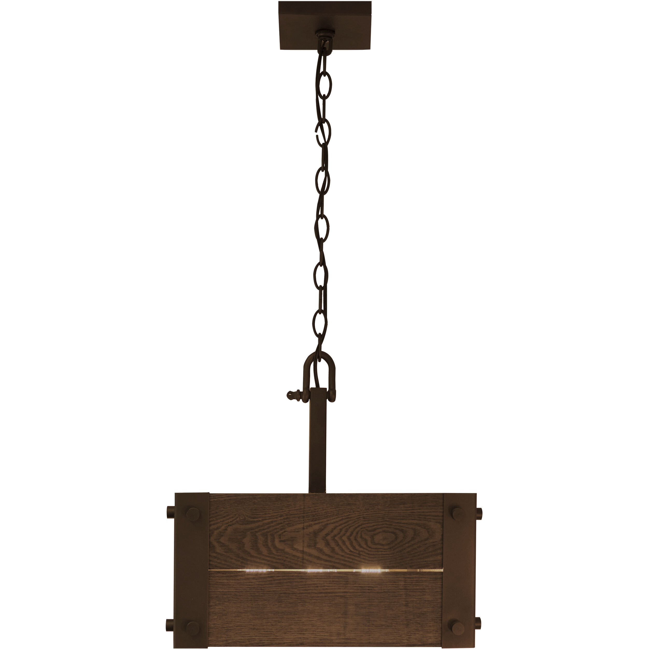 Winchester 4 Light 15 inch Bronze Pendant Ceiling Light