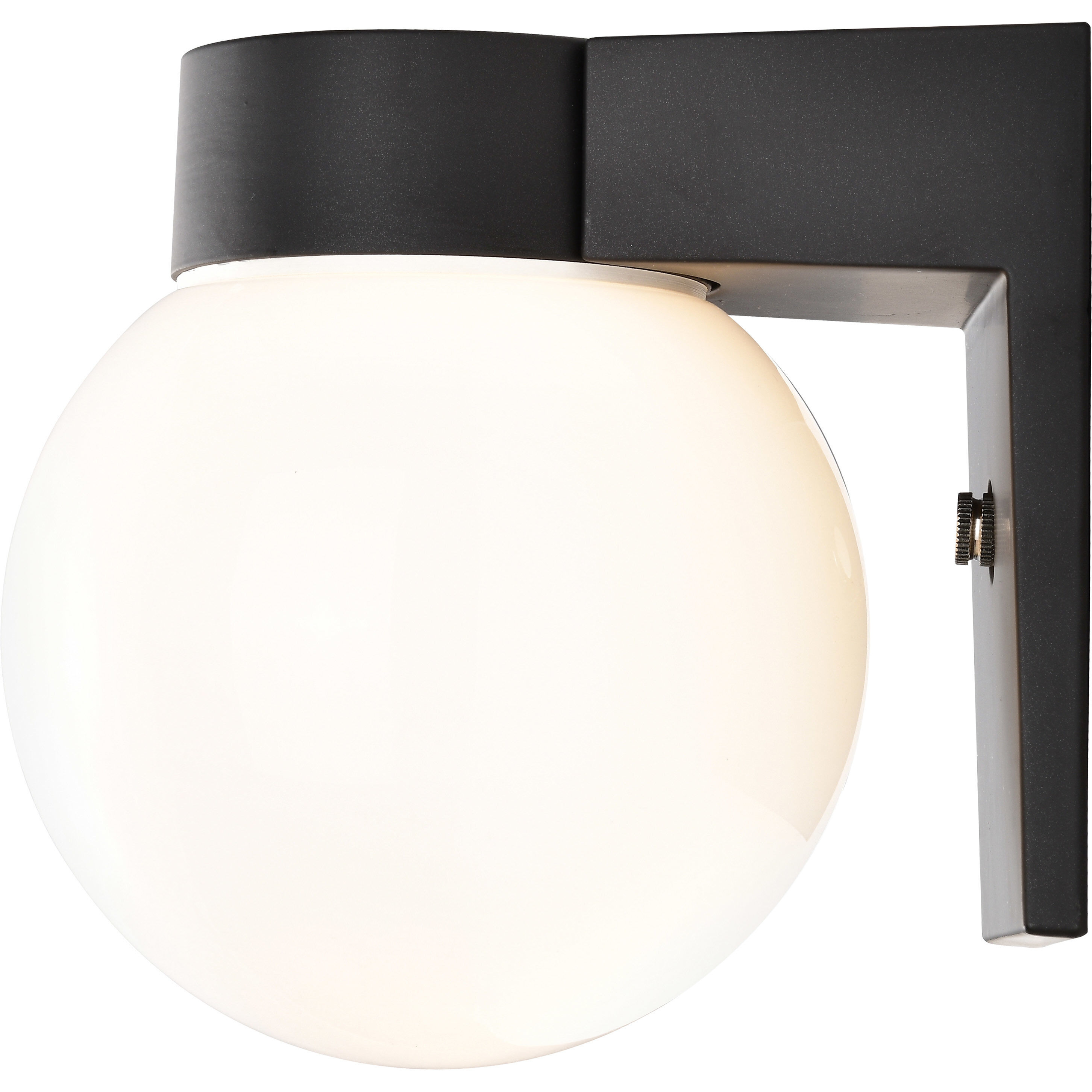 Brentwood 1 Light 7 inch Black Outdoor Wall Mount