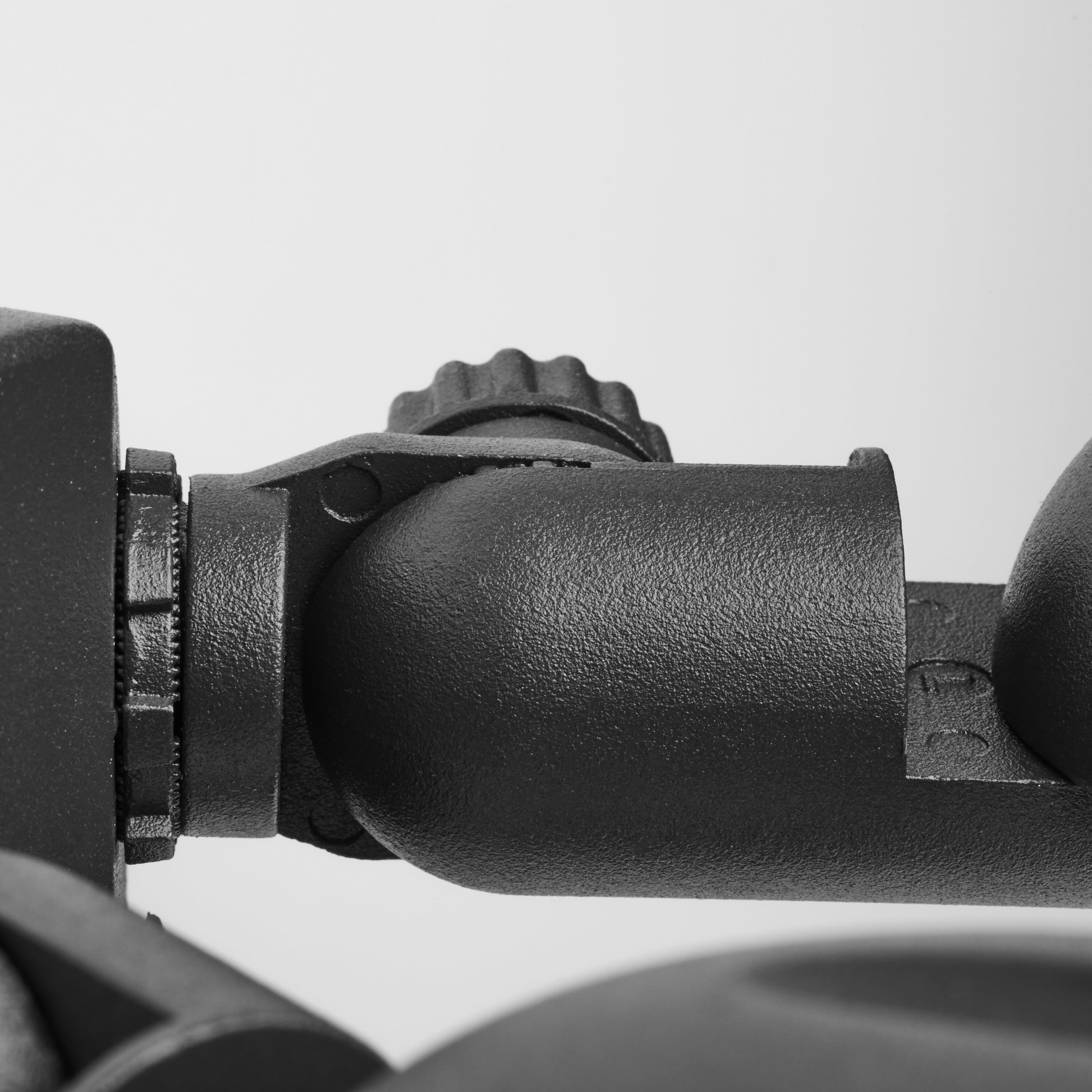 Brentwood LED 6 inch Black Security Light