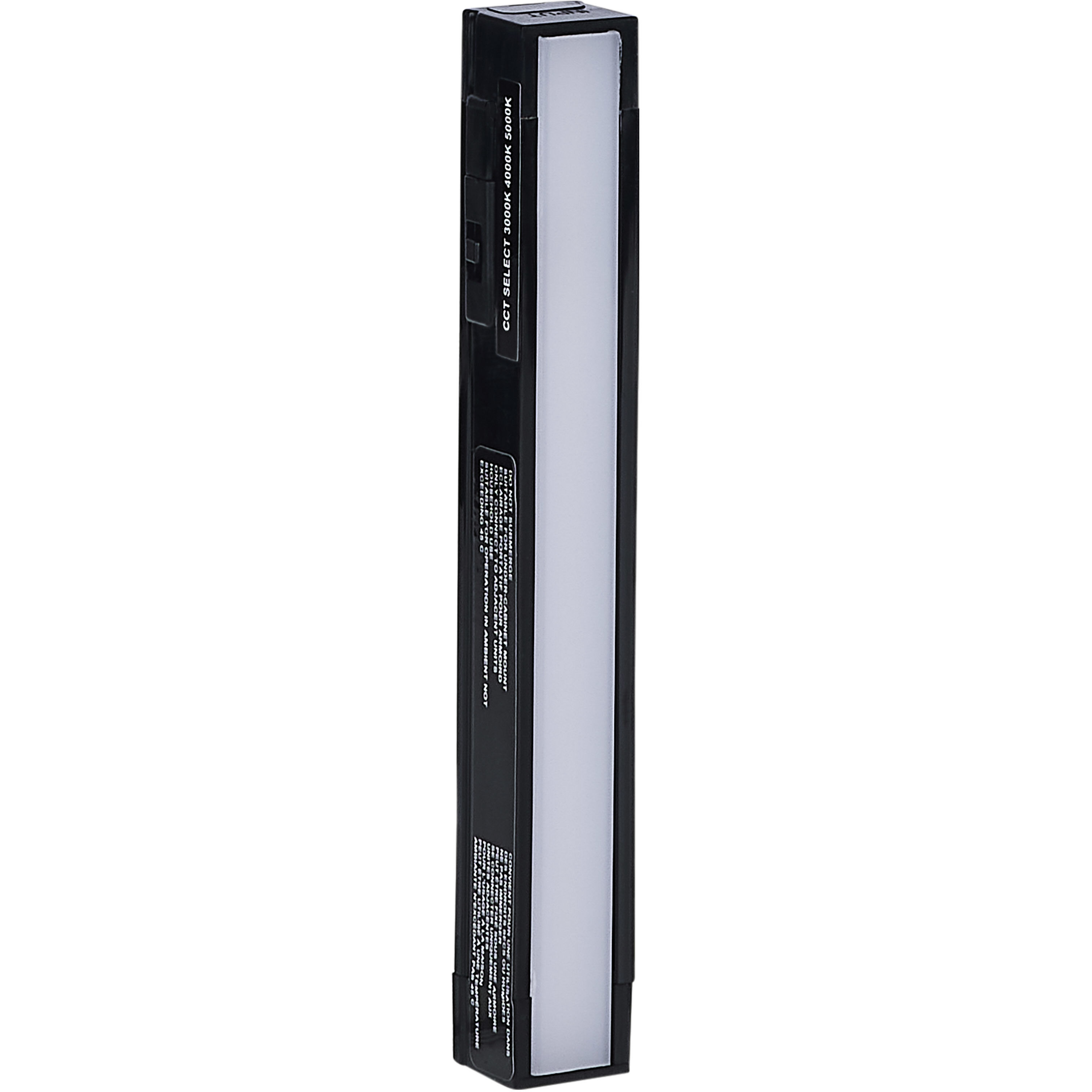 CounterQuickSlim 120 LED 6 inch Black Under Cabinet & Cove