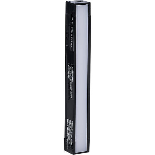 CounterQuickSlim 120 LED 6 inch Black Under Cabinet & Cove