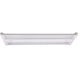Brentwood LED 14 inch White Linear Flushmount Ceiling Light