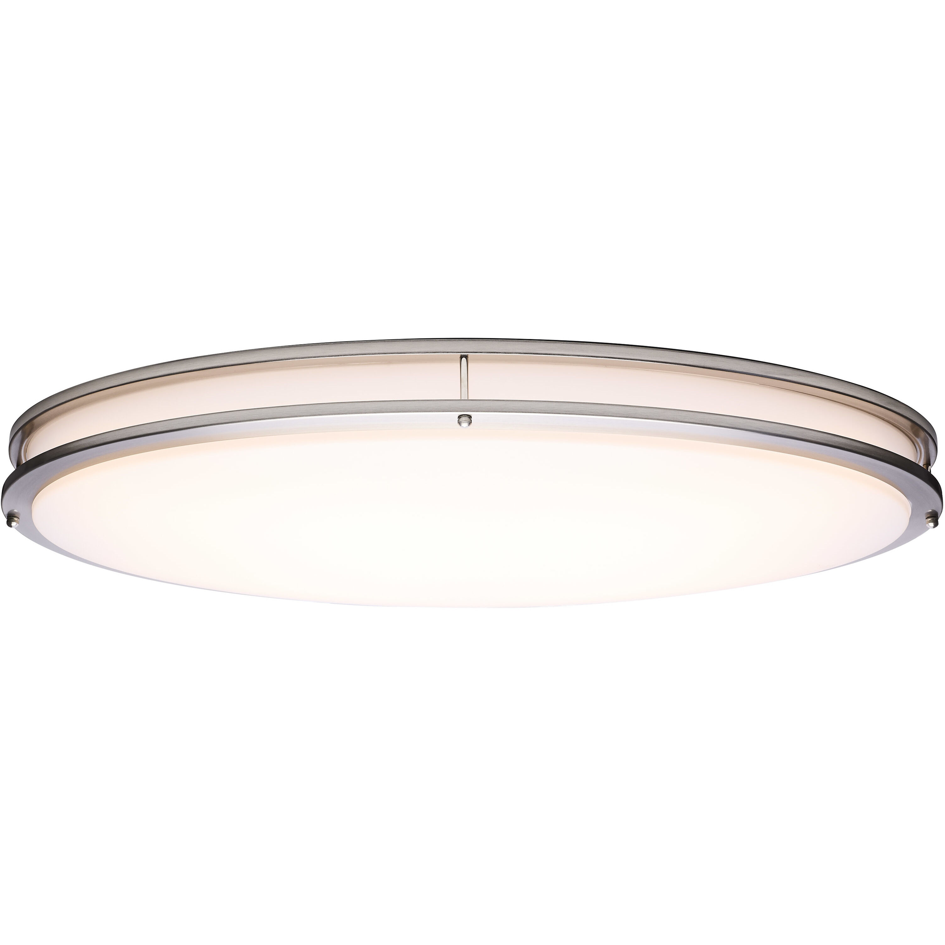 Glamour LED 17.99 inch Brushed Nickel Close-to-Ceiling Ceiling Light