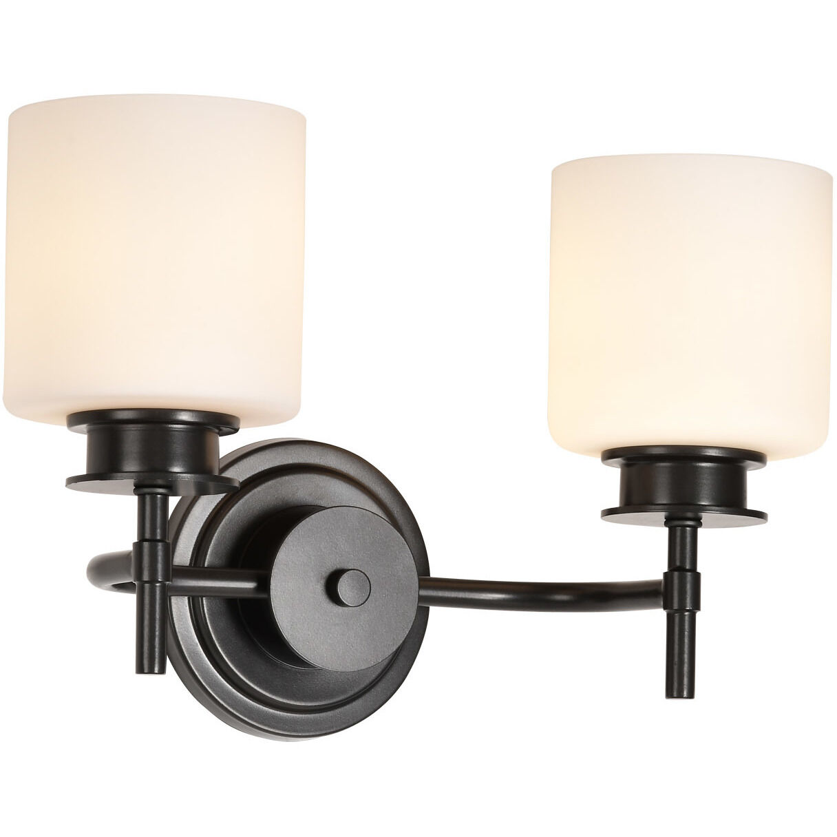 Warren 2 Light 14.5 inch Gun Metal Vanity Light Wall Light