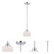 Soho 1 Light 7 inch Polished Chrome Mini Pendant Ceiling Light