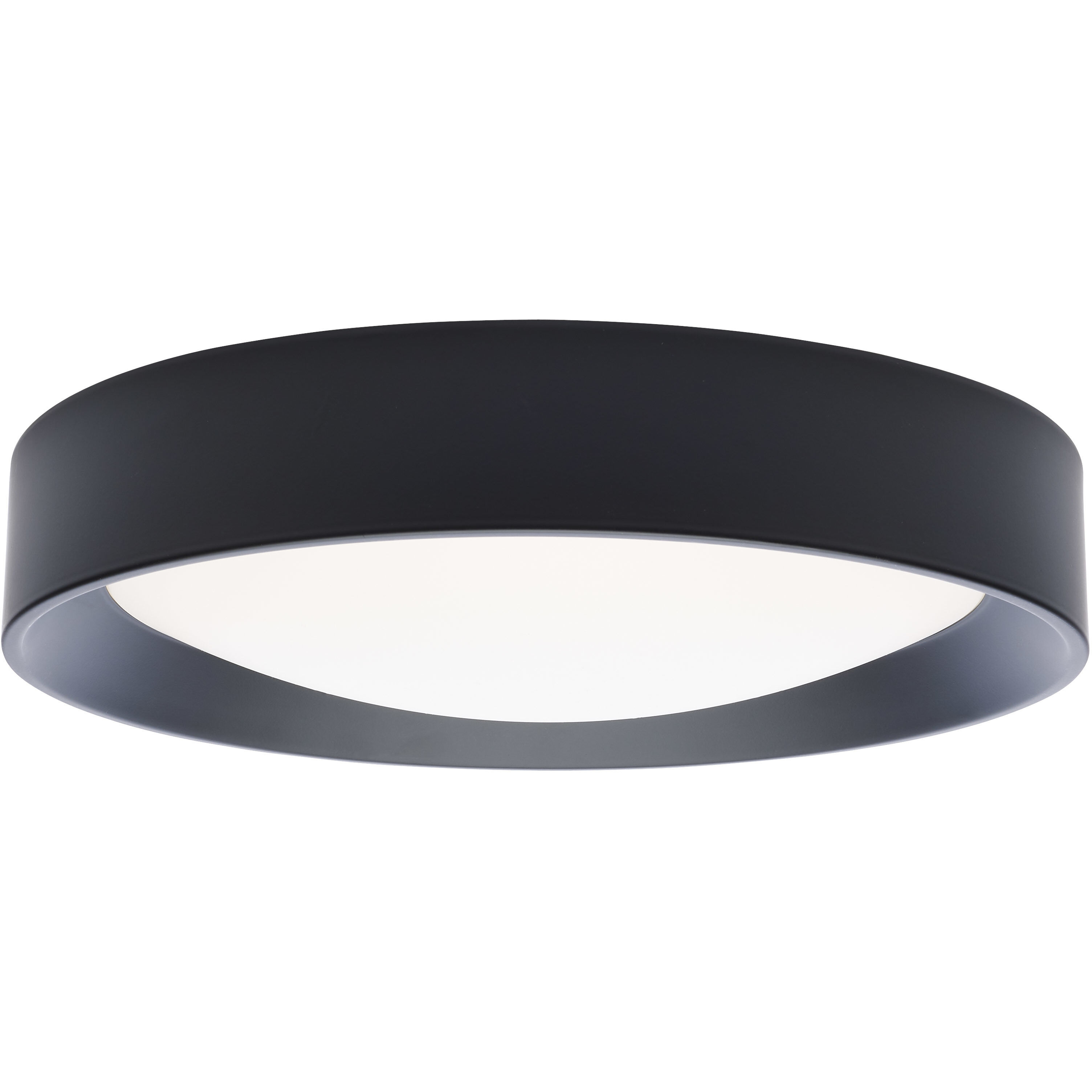 Selene LED 13.23 inch Black Flush Mount Ceiling Light