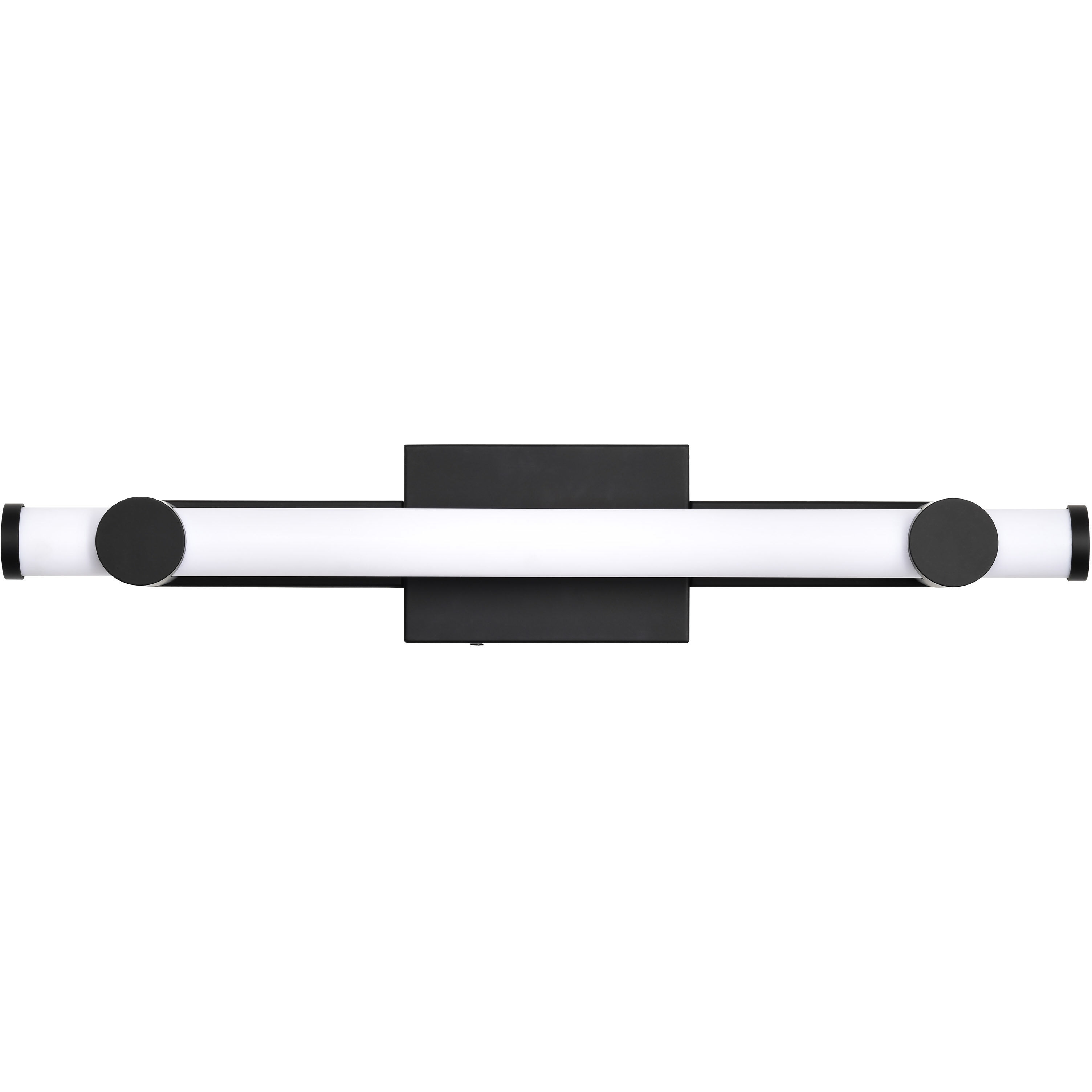 Bowman LED 24 inch Matte Black Vanity Light Wall Light