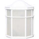 Brentwood LED 8 inch White Outdoor Caged Lantern
