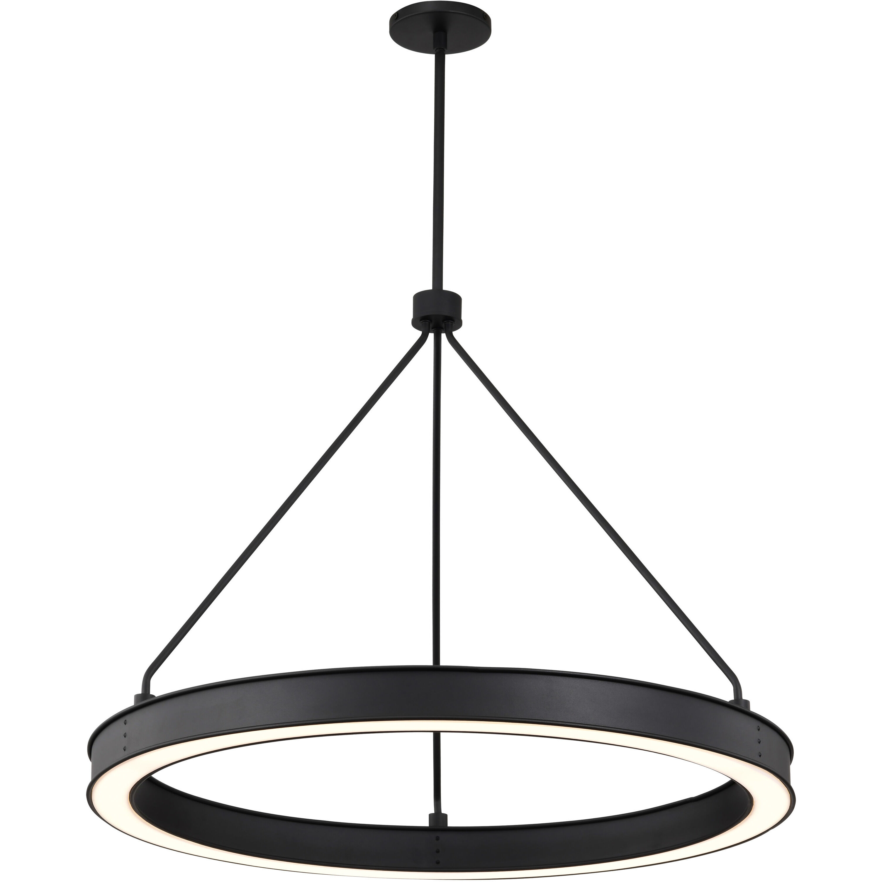 Longford LED 30 inch Textured Black Pendant Ceiling Light