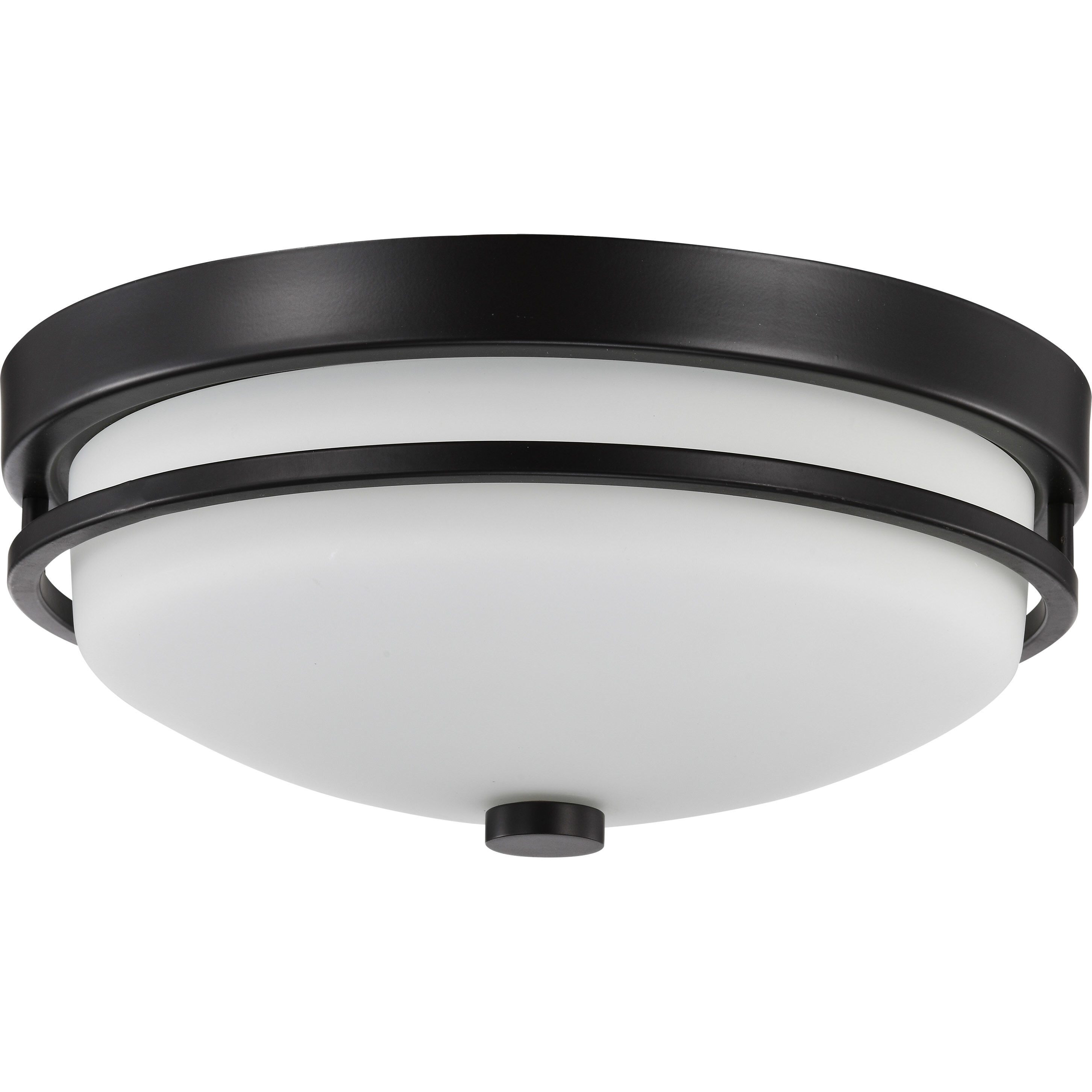 Neval 2 Light 13 inch Sudbury Bronze Flush Mount Ceiling Light