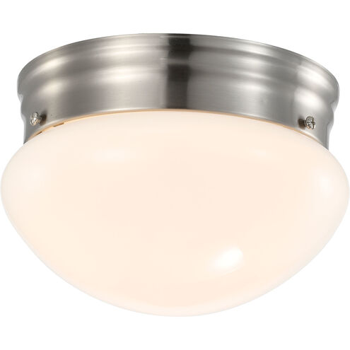 Brentwood LED 7 inch Brushed Nickel Flush Mount Ceiling Light