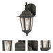 Cornerstone 1 Light 13 inch Textured Black Outdoor Wall Lantern