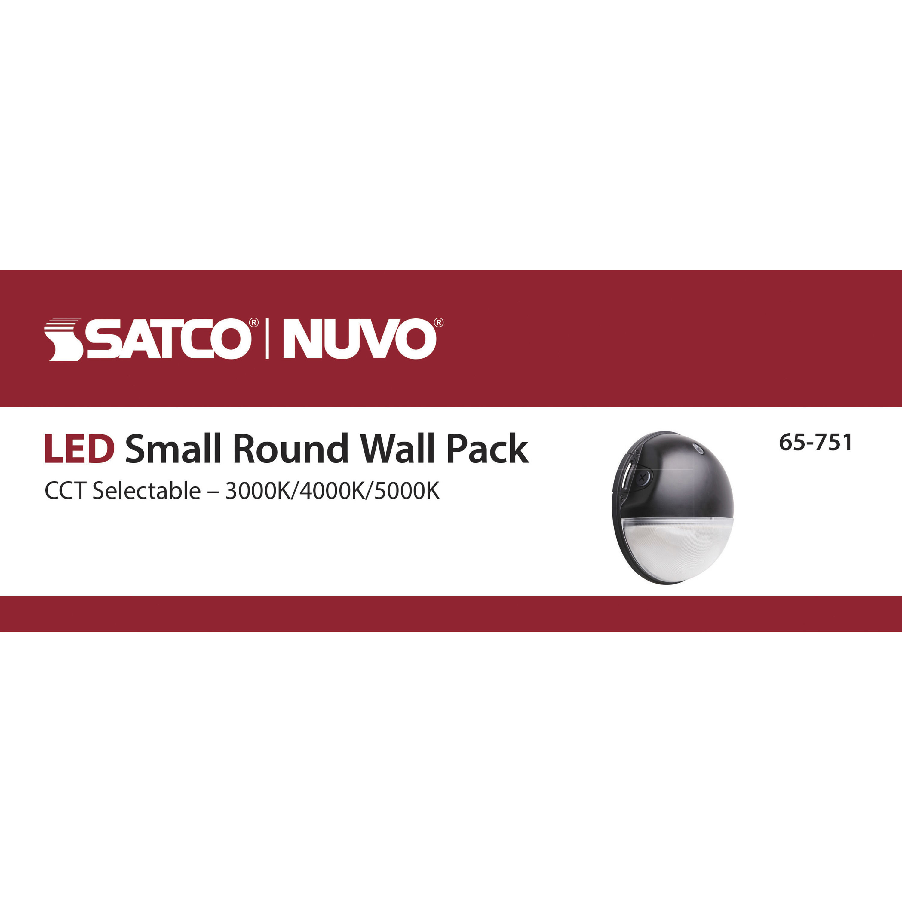 Brentwood LED 9 inch Bronze Outdoor Wall Pack