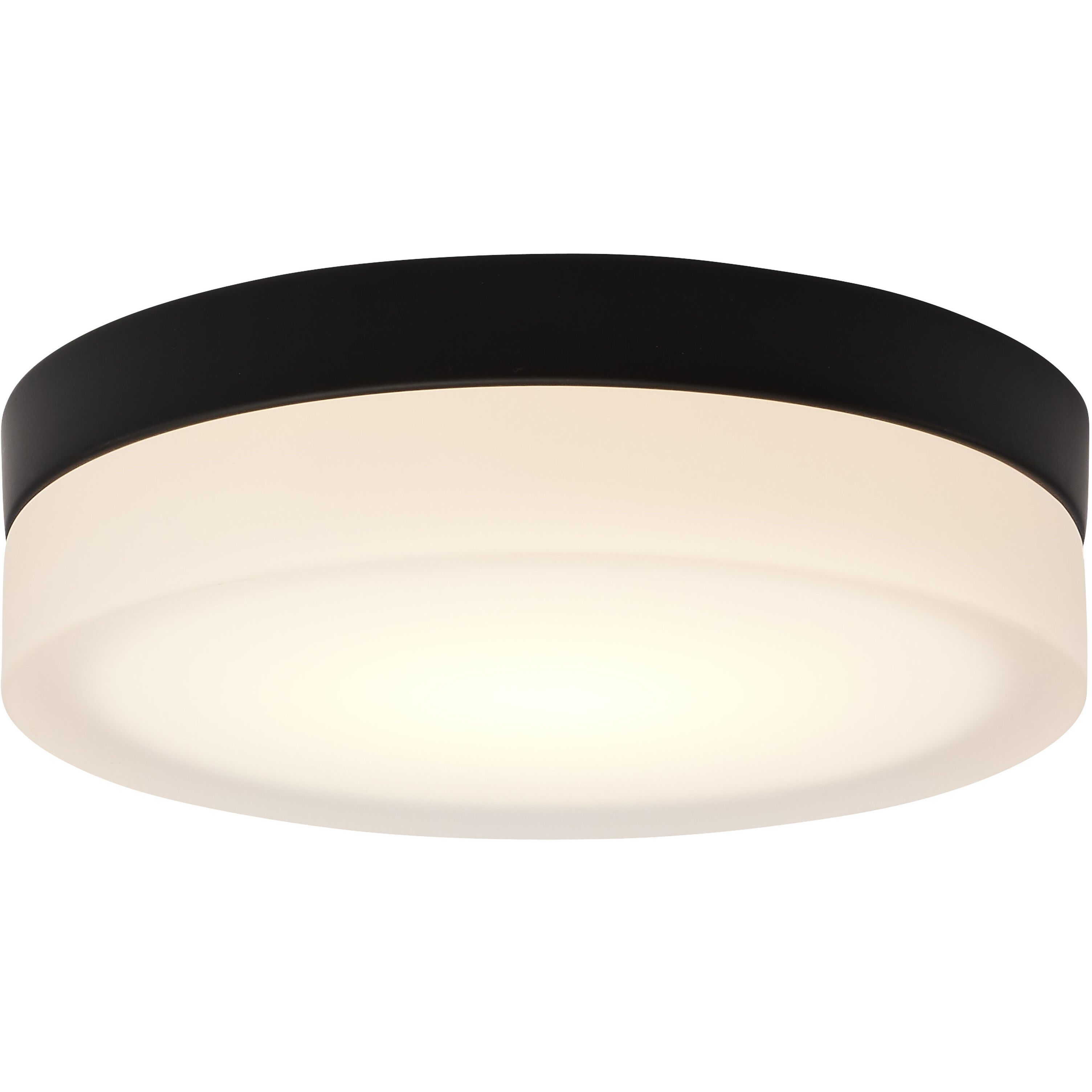 Pi LED 9 inch Black LED Flush Mount Ceiling Light