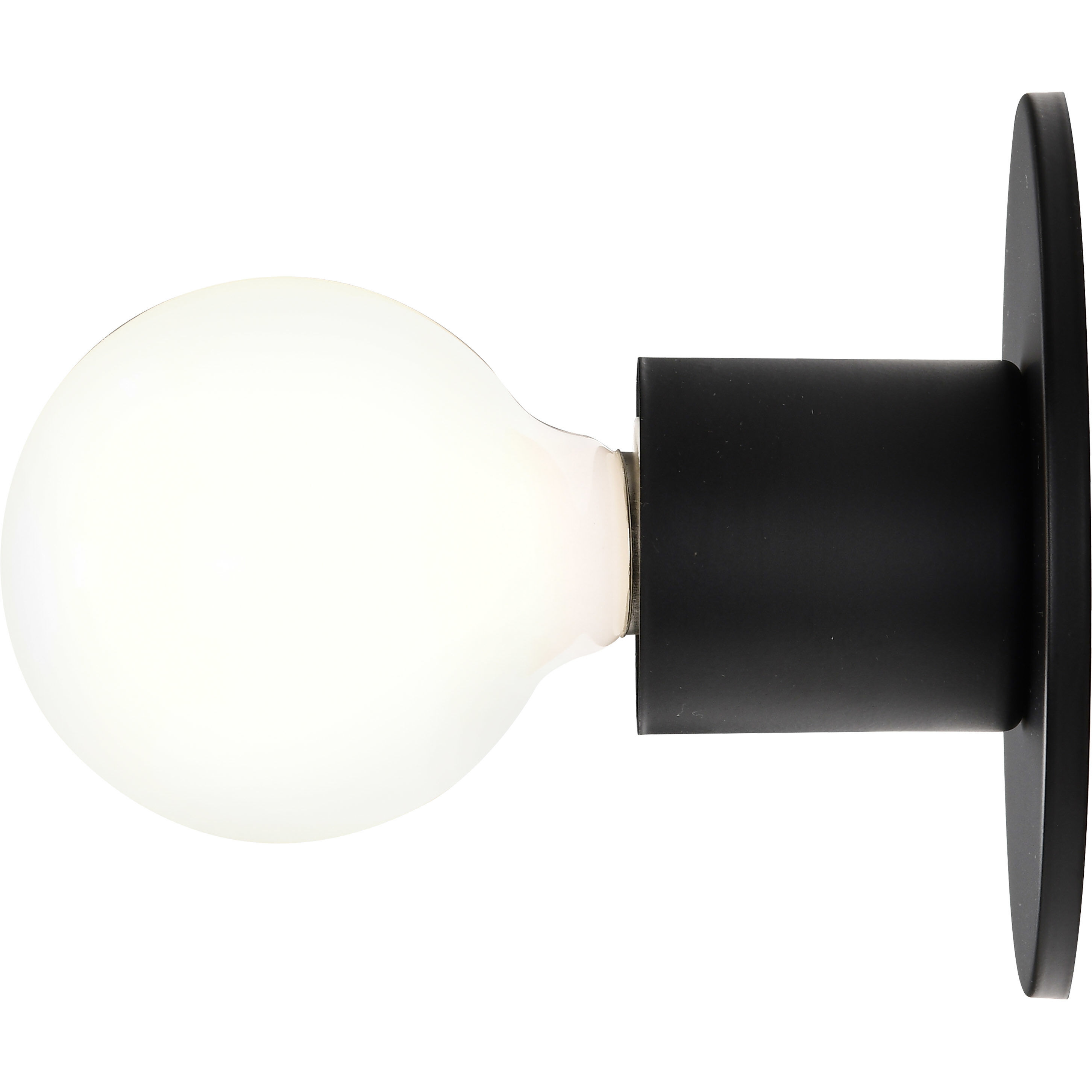 Brentwood 1 Light 5 inch Dark Bronze Flush Mount Ceiling Light 