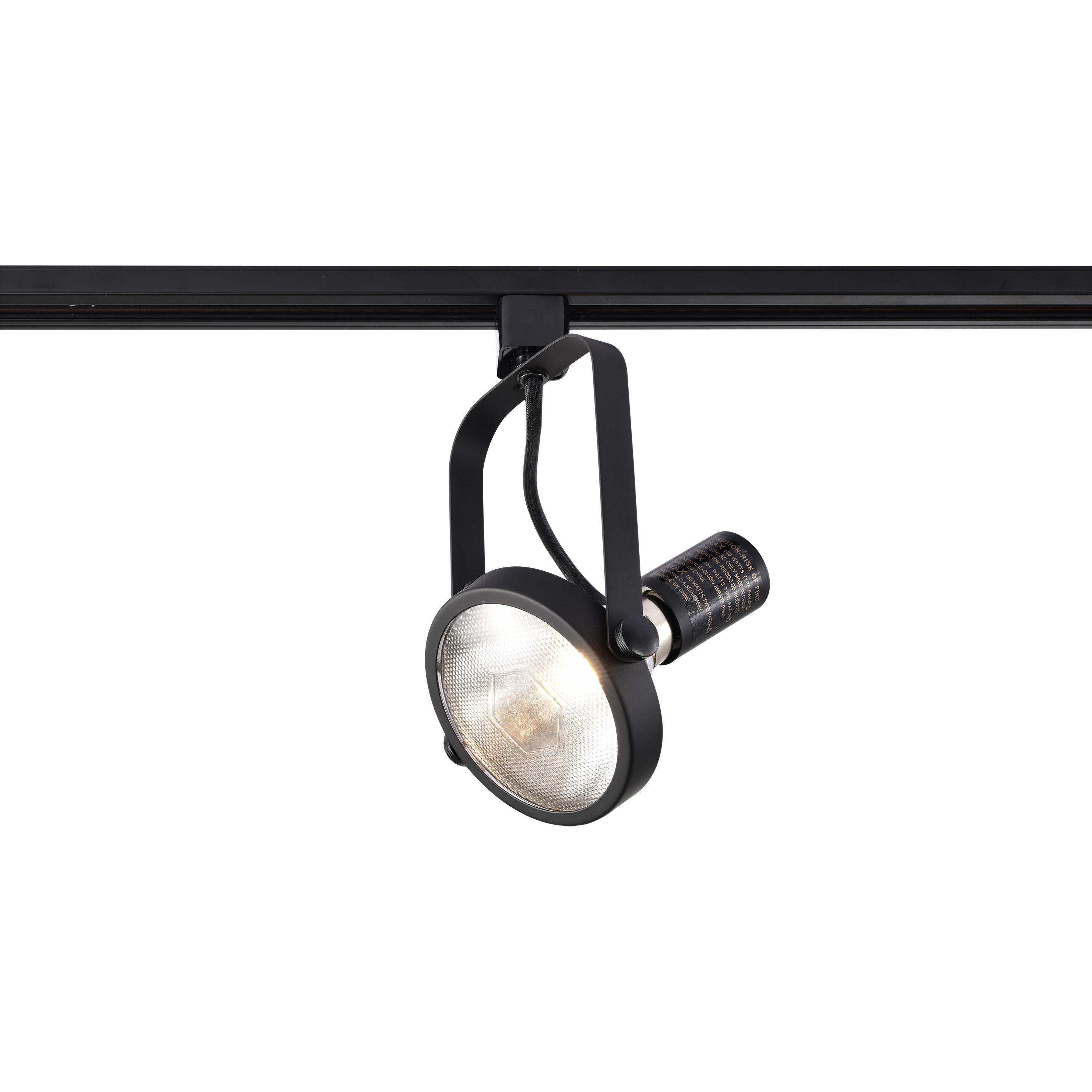 Brentwood 1 Light 120V Black Track Lighting Ceiling Light