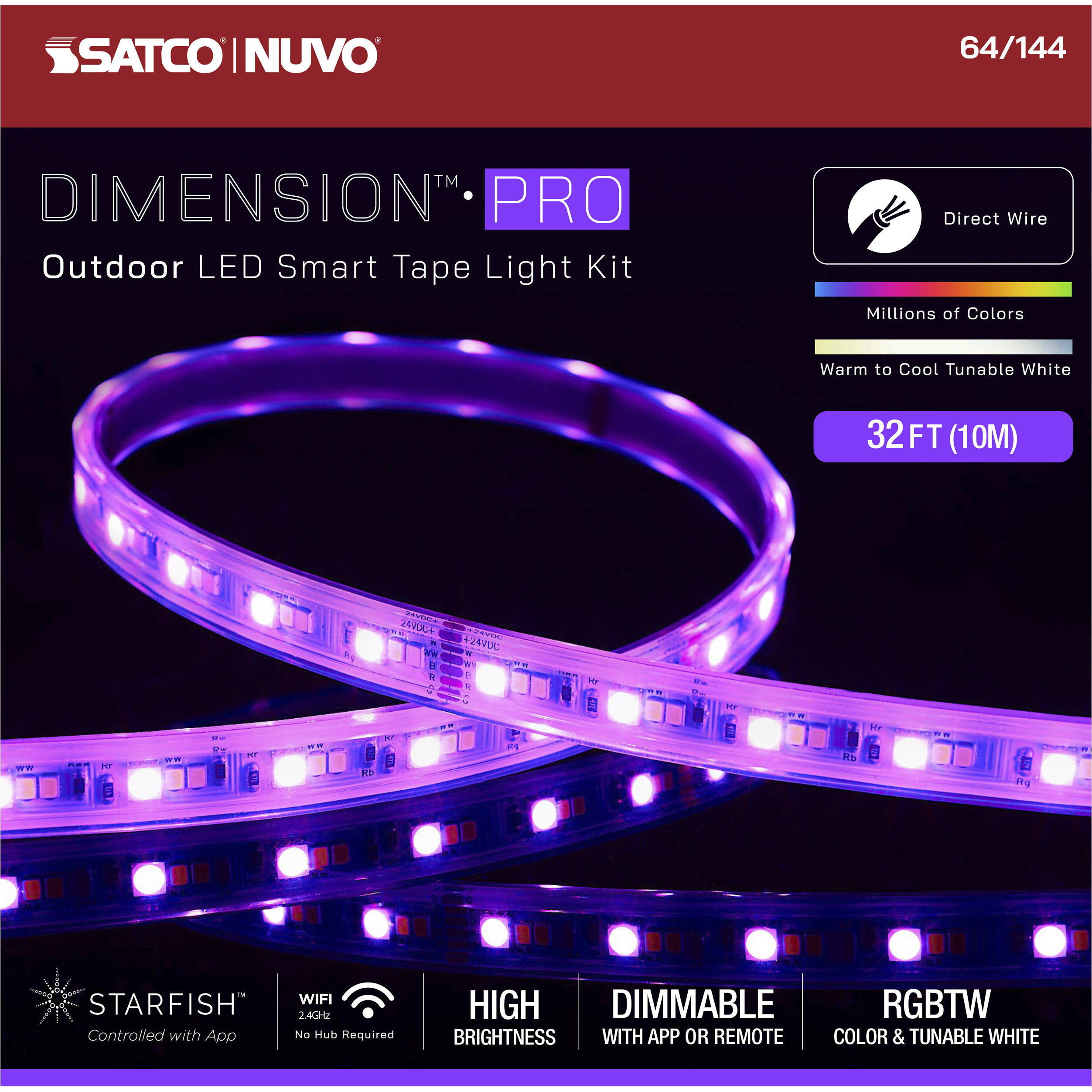 Dimension White 2700K 393.7 inch Tape Light