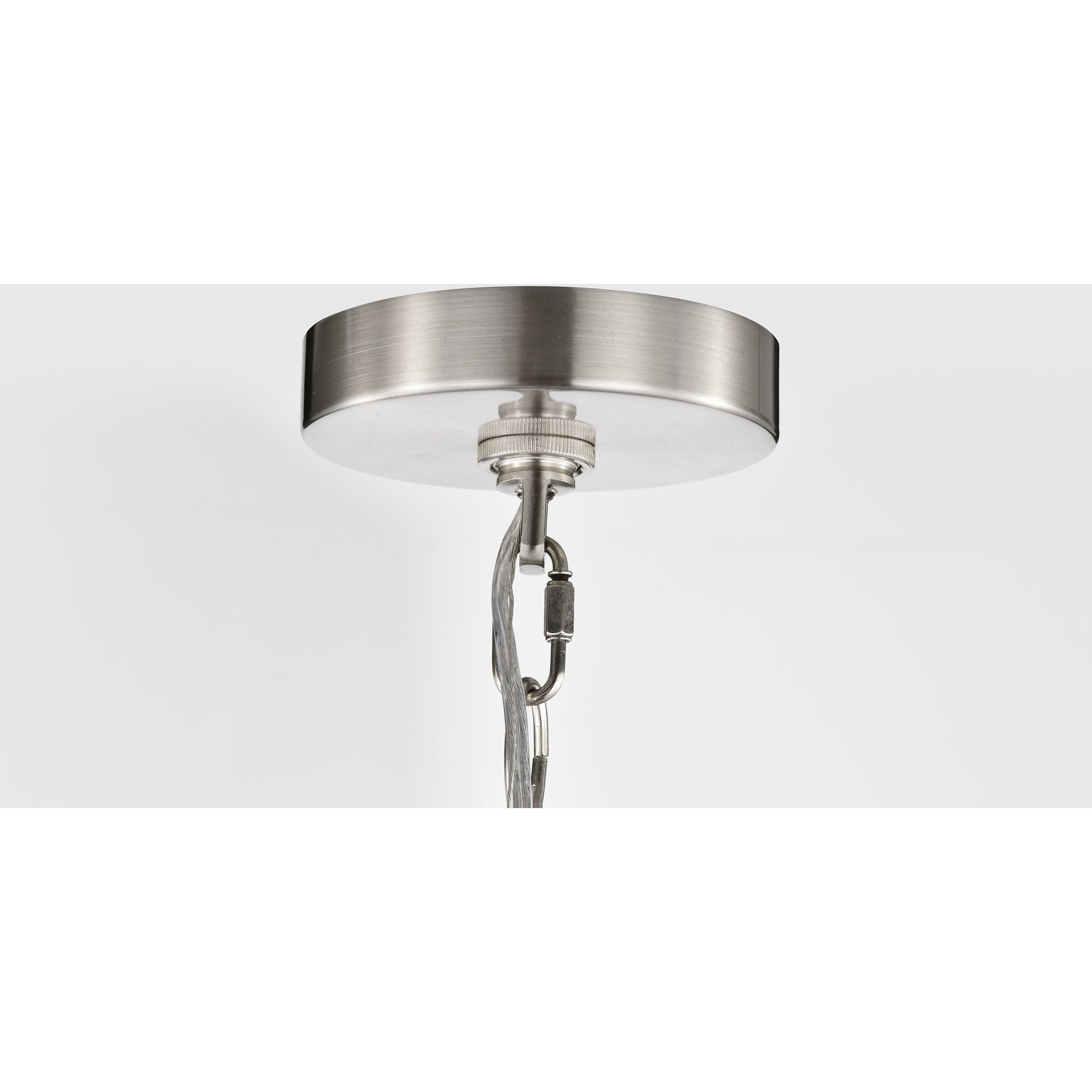 Boliver 3 Light 14.13 inch Brushed Nickel Pendant Ceiling Light