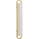 Velano LED 26 inch Brushed Brass Vanity Wall Light