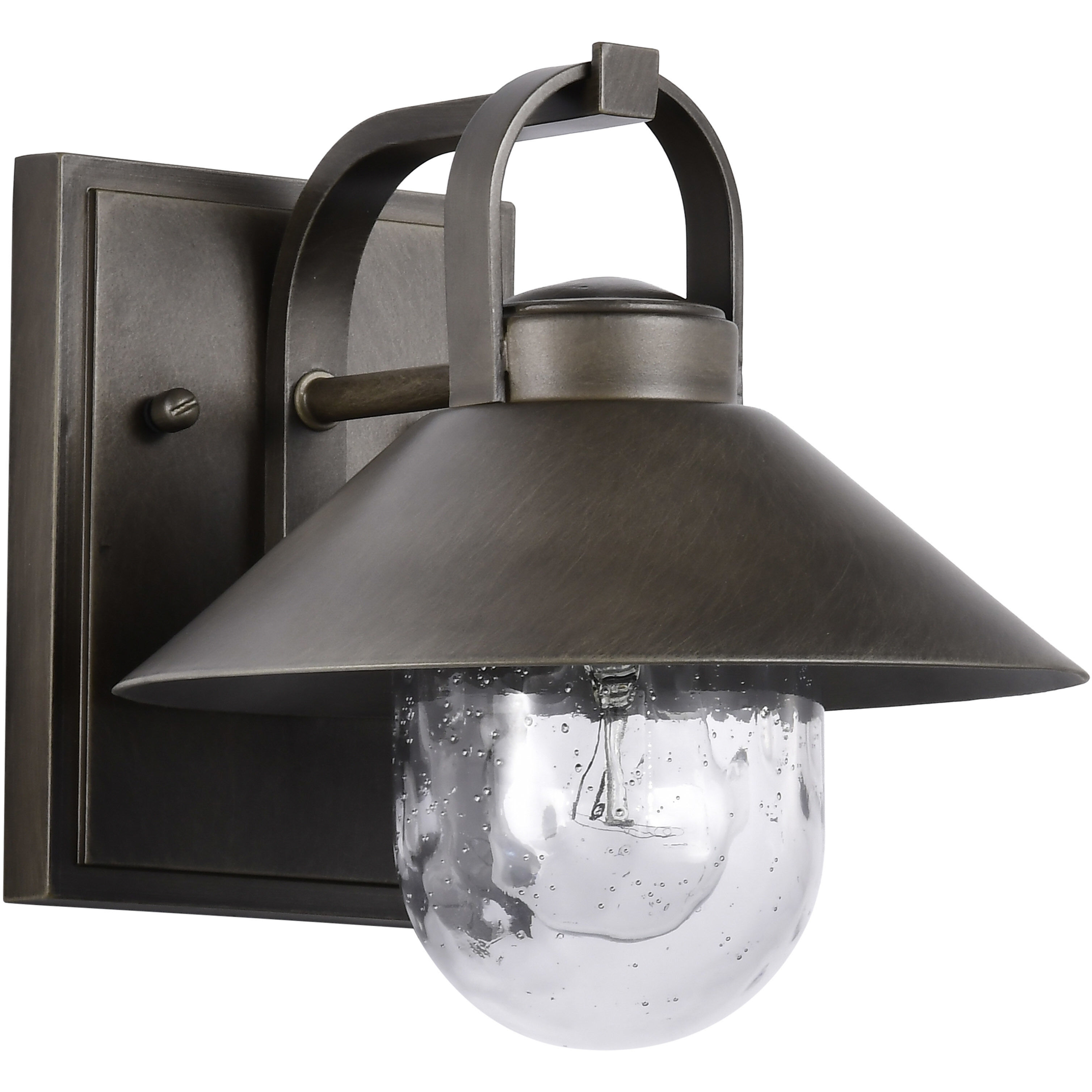 Ridge 8.13 inch Bronze Outdoor Wall Light