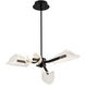 Sedona LED 27.13 inch Matte Black Chandelier Ceiling Light
