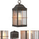 Howell 1 Light 14 inch Bronze and Copper Accents Outdoor Wall Light