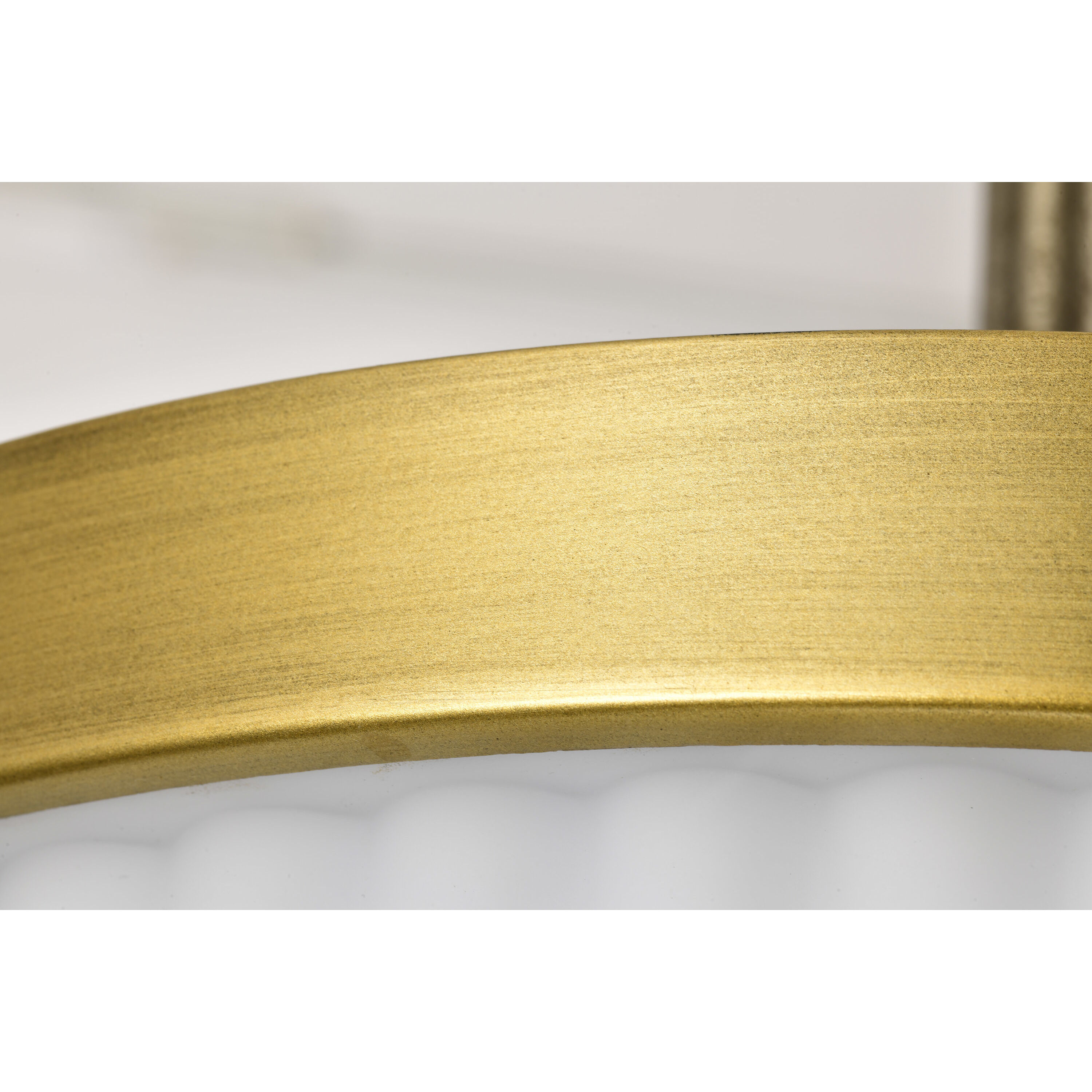 Solara 16.63 inch Natural Brass Flush Mount Ceiling Light