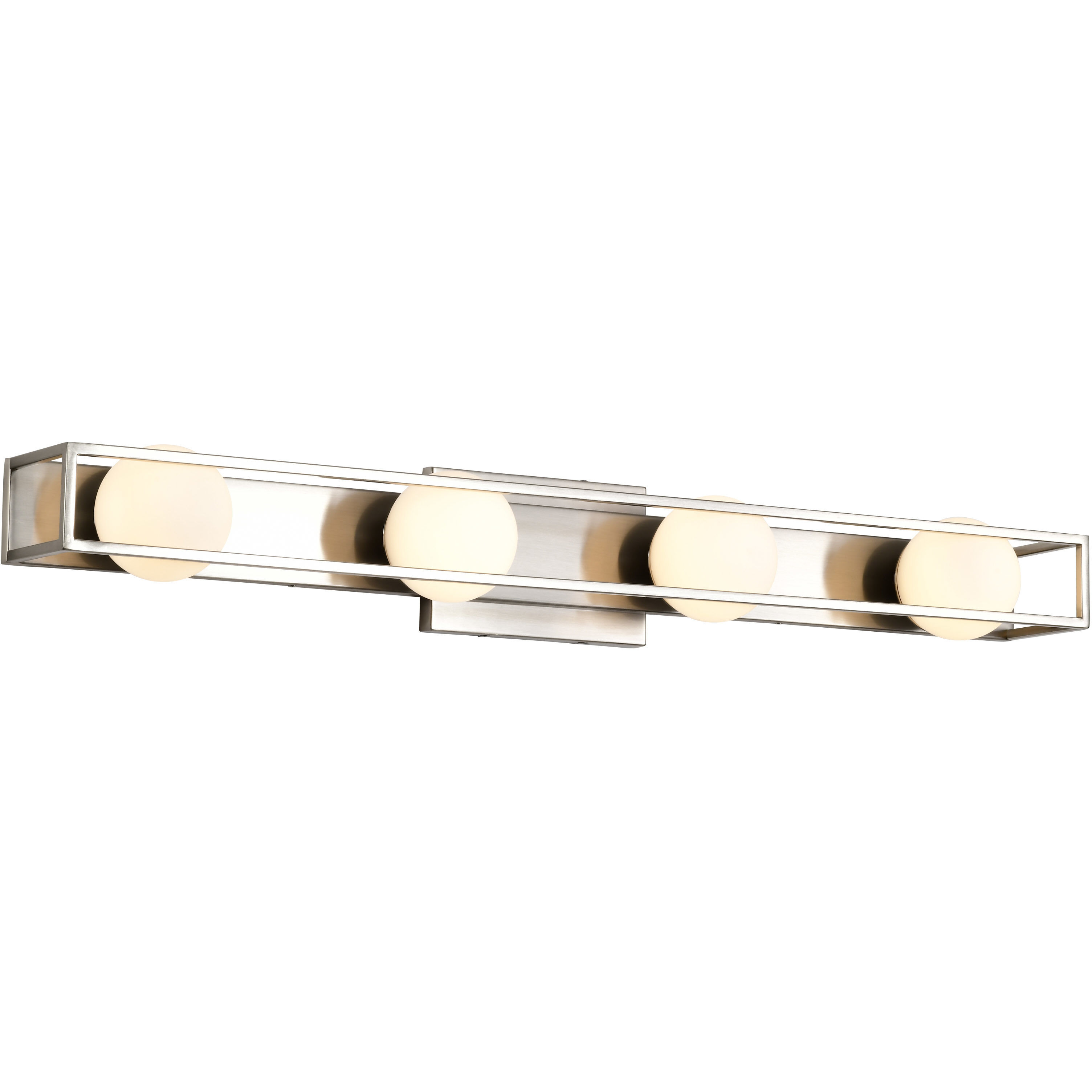 Jenkins LED 32.5 inch Brushed Nickel Vanity Light Wall Light