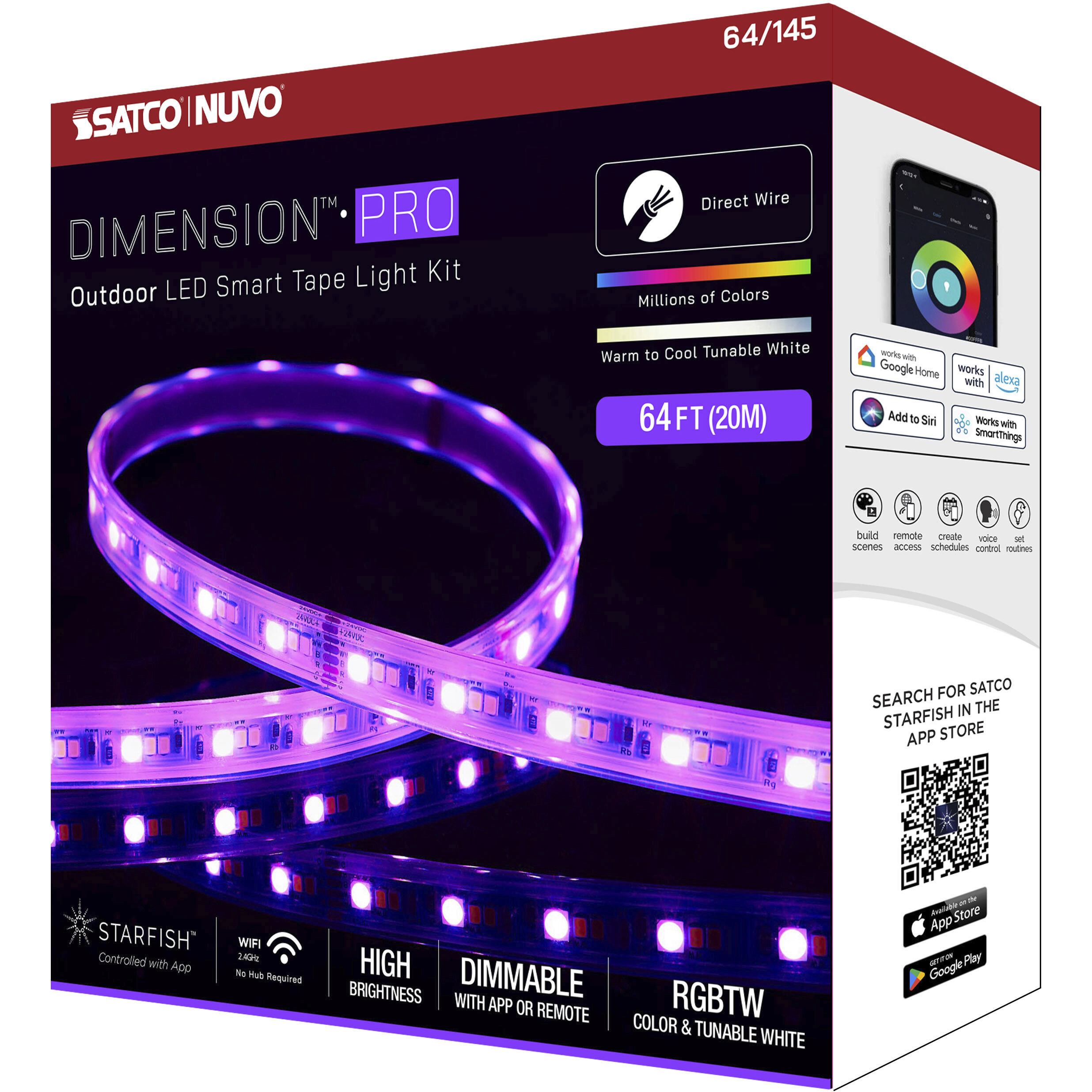 Dimension White 2700K 787.44 inch Tape Light