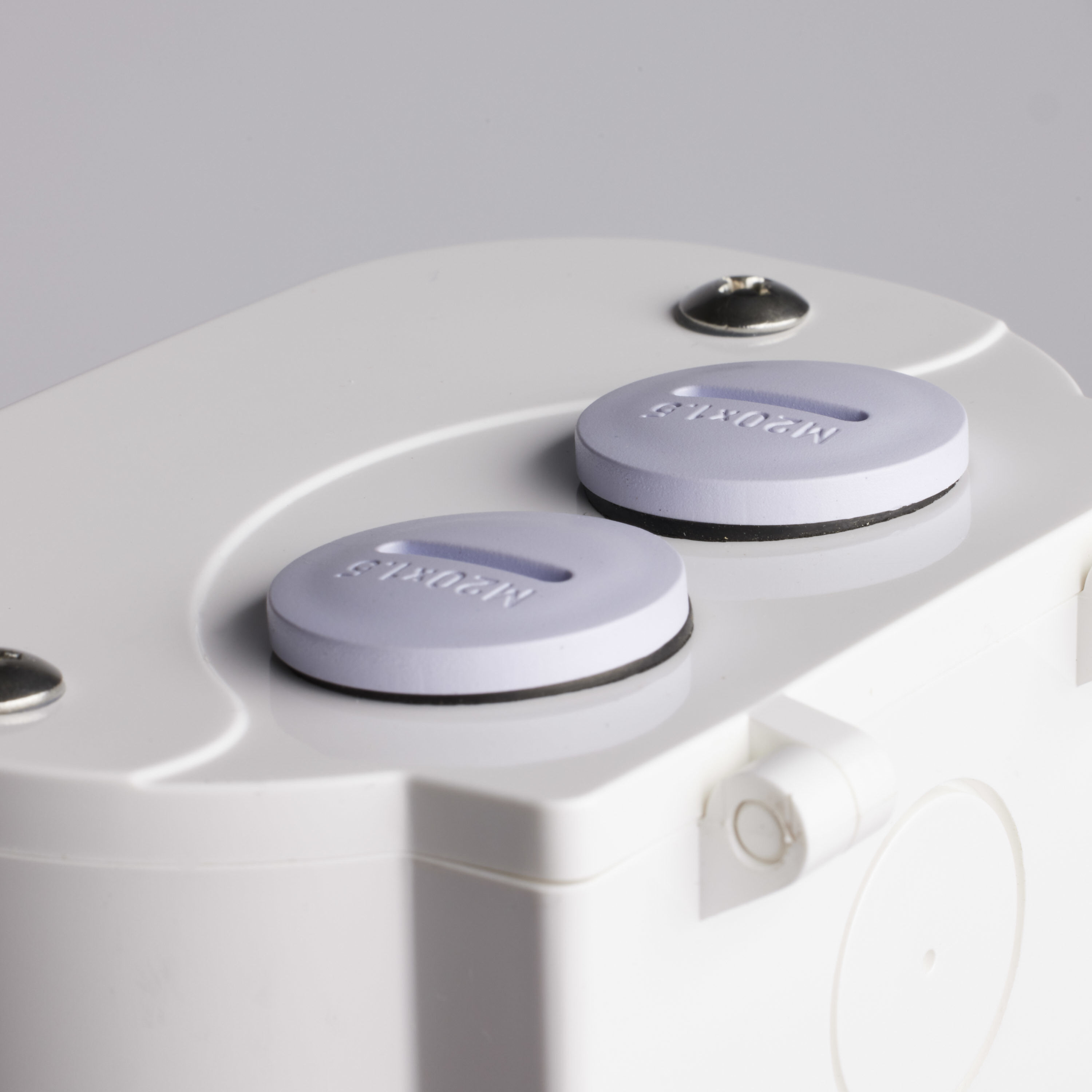 Brentwood LED 3 inch White and Gray Outdoor LED Vapor Tight