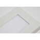 Blink Pro+ LED 5.61 inch White Edge Lit Flush Mount Ceiling Light