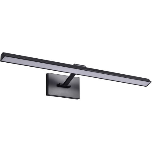 Hazel LED 35.8 inch Black Vanity Wall Light