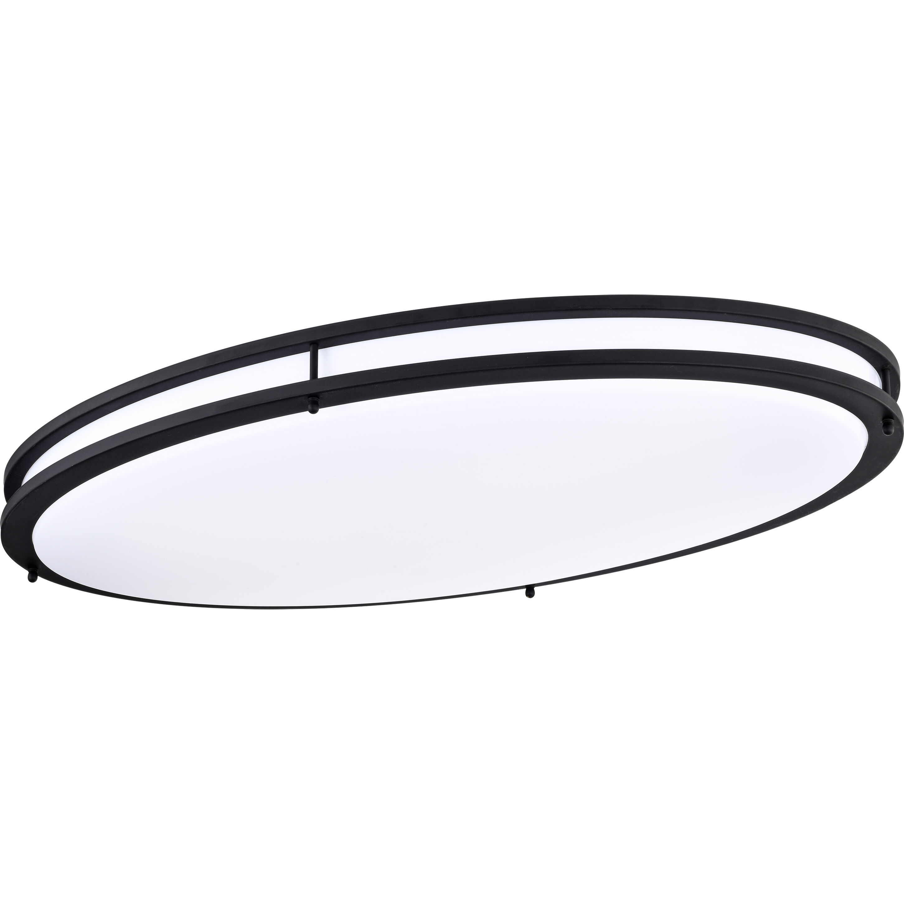 Glamour LED 18 inch Matte Black Flush Mount Ceiling Light