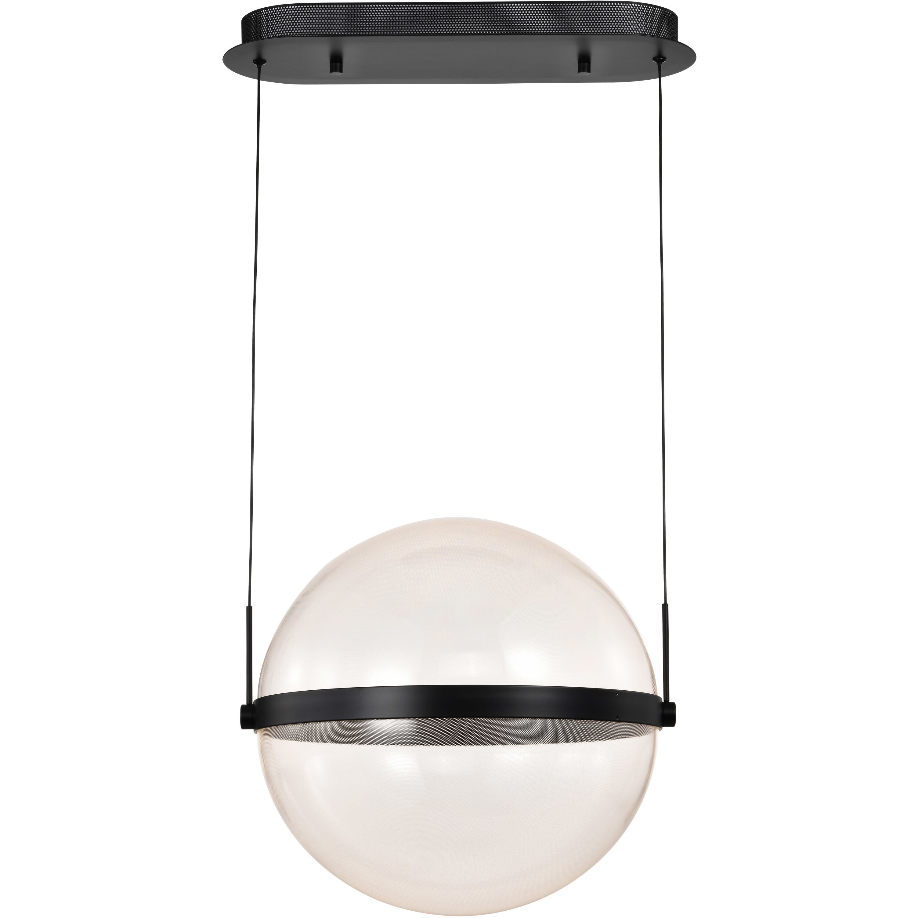 Arvada LED 16.63 inch Matte Black Pendant Ceiling Light