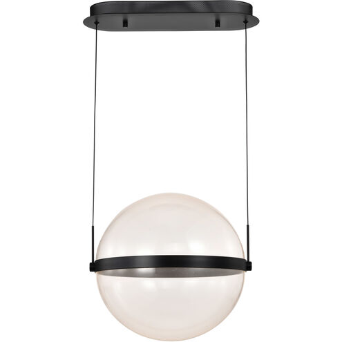 Arvada LED 16.63 inch Matte Black Pendant Ceiling Light