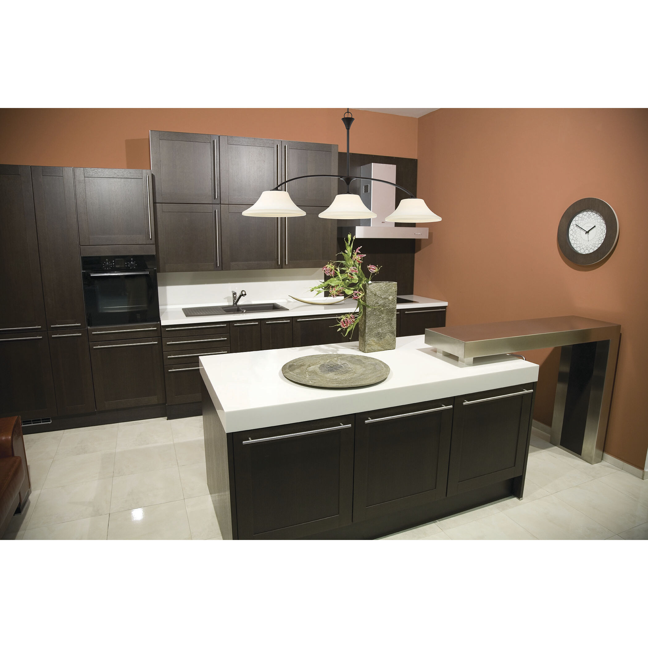 Fawn 3 Light 48.5 inch Mahogany Bronze Island Pendant Ceiling Light