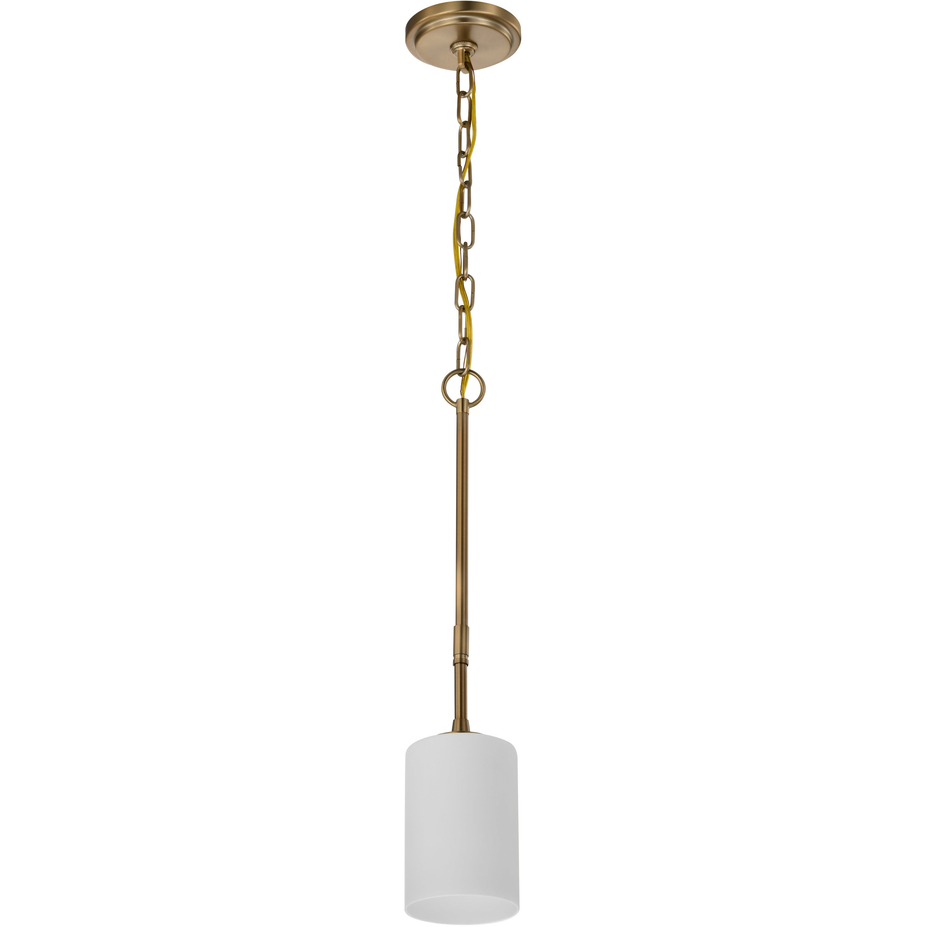Liam 4.13 inch Burnished Brass Pendant Ceiling Light