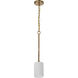 Liam 4.13 inch Burnished Brass Pendant Ceiling Light