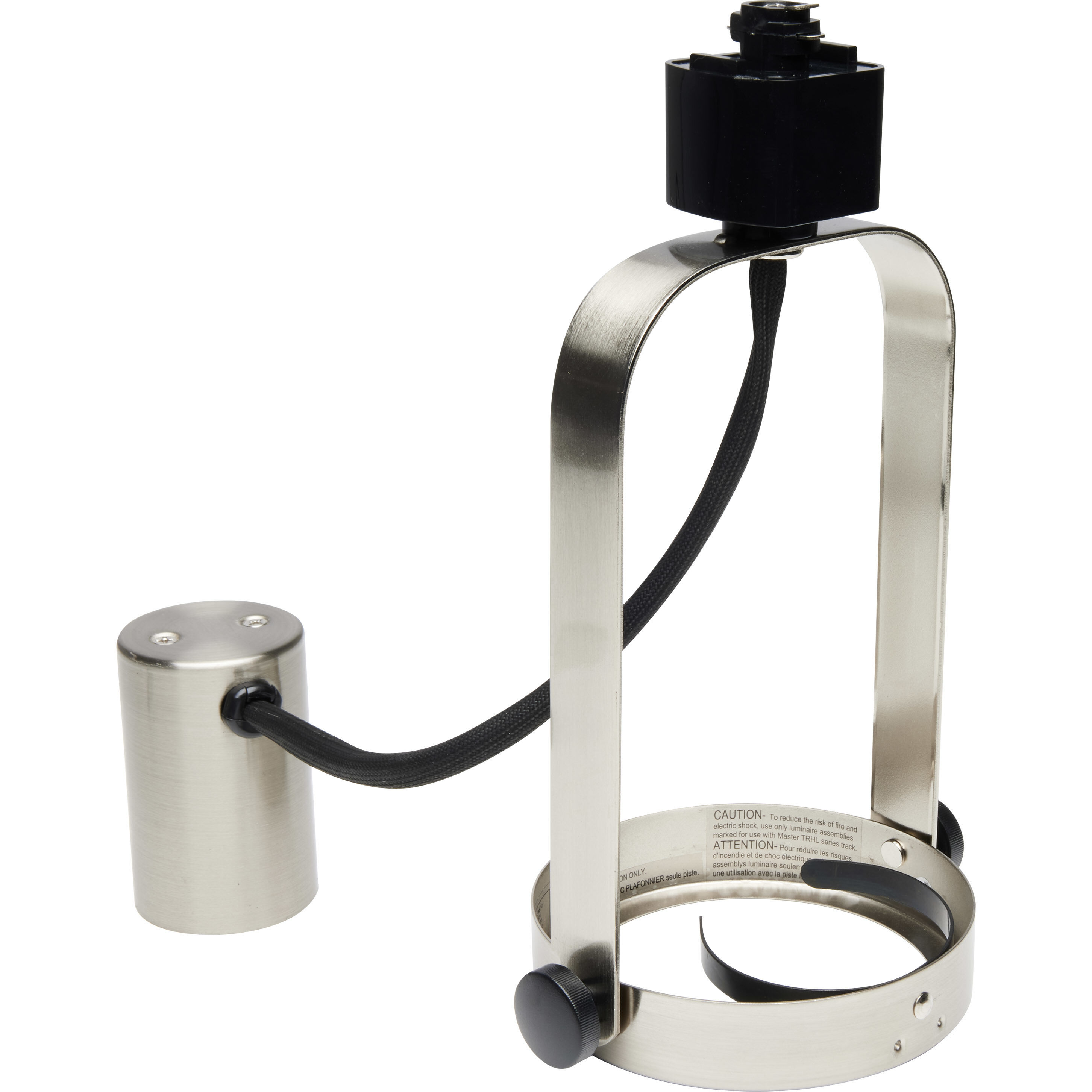 Brentwood 3 Light 120V Brushed Nickel Track Lighting Ceiling Light