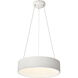 Orbit LED 17.75 inch White Pendant Ceiling Light