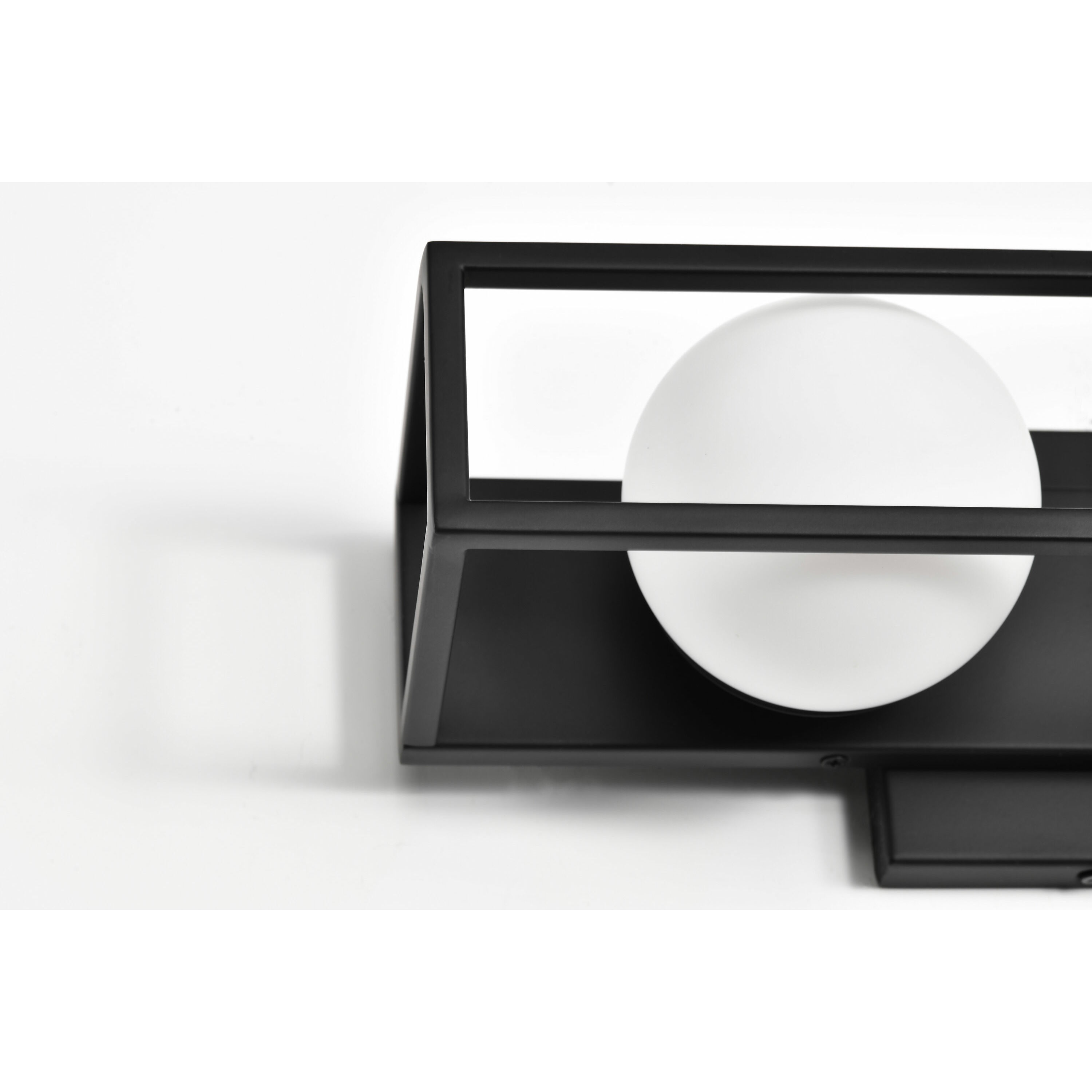 Jenkins LED 15.5 inch Matte Black Vanity Light Wall Light