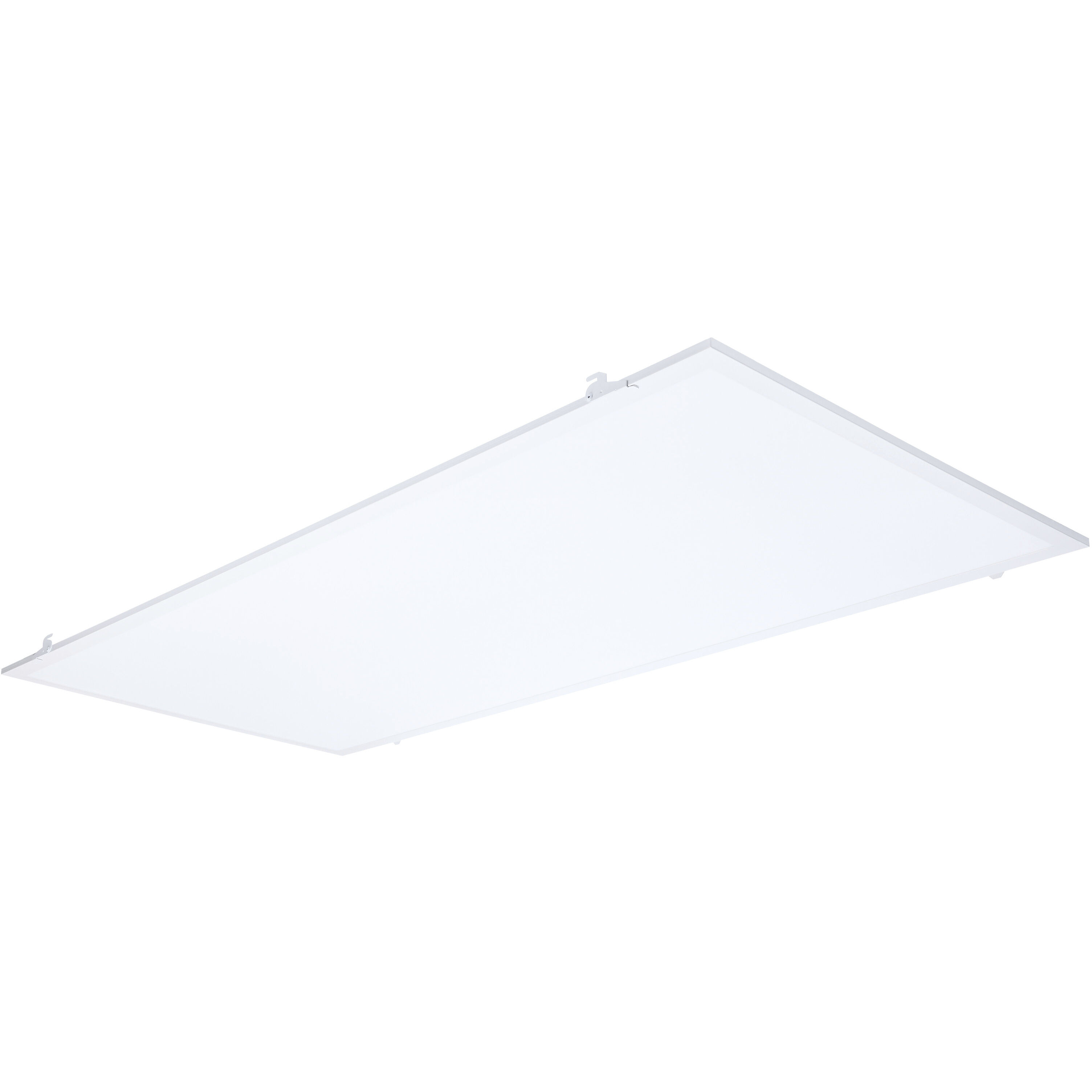 Brentwood LED 23.82 inch Matte White Flat Panel Ceiling Light, Backlit