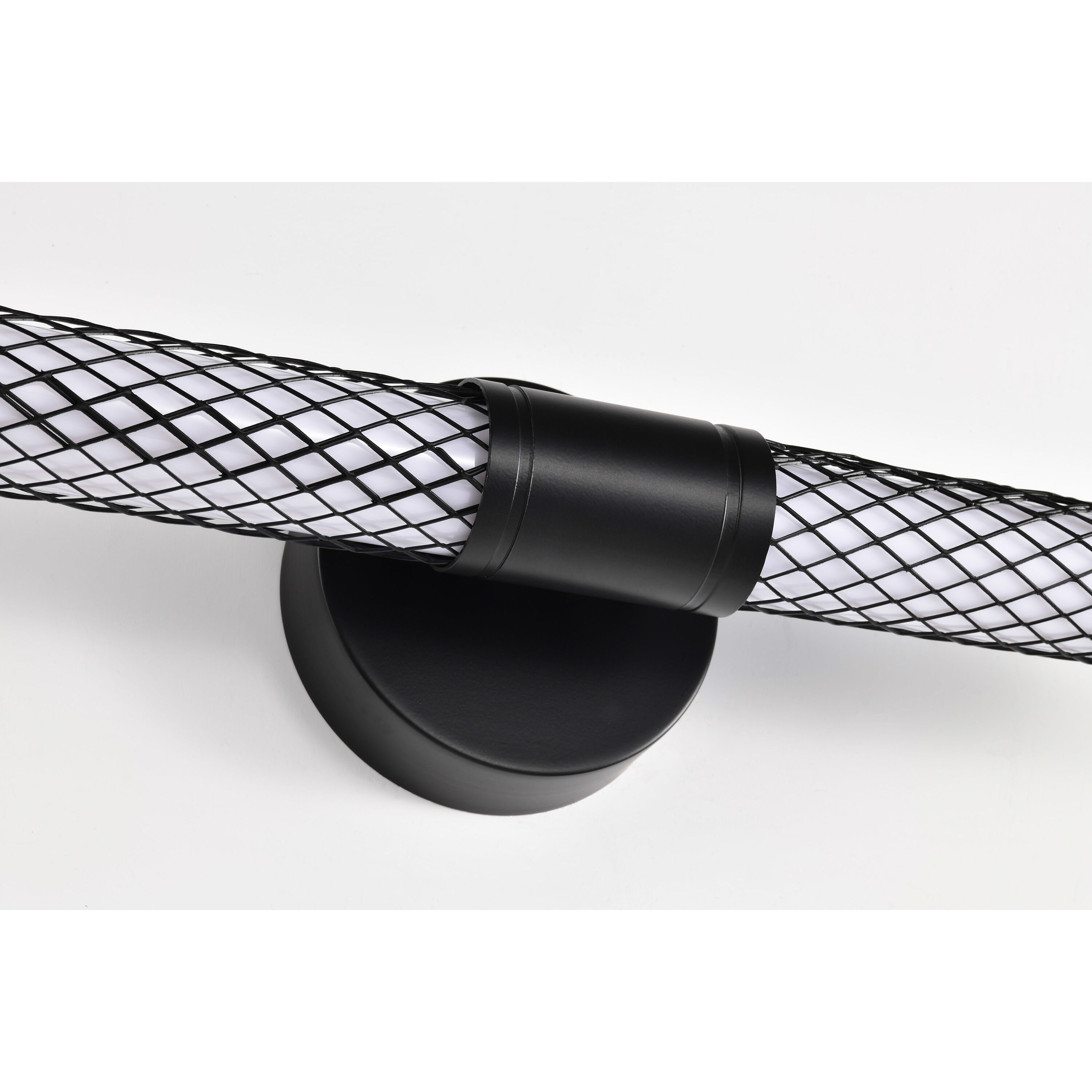 Kingsport LED 20.5 inch Matte Black Vanity Light Wall Light