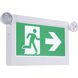 Running Man LED 14.84 inch White Exit & Emergency Ceiling Light