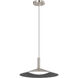 Corrine LED 14 inch Brushed Nickel Pendant Ceiling Light