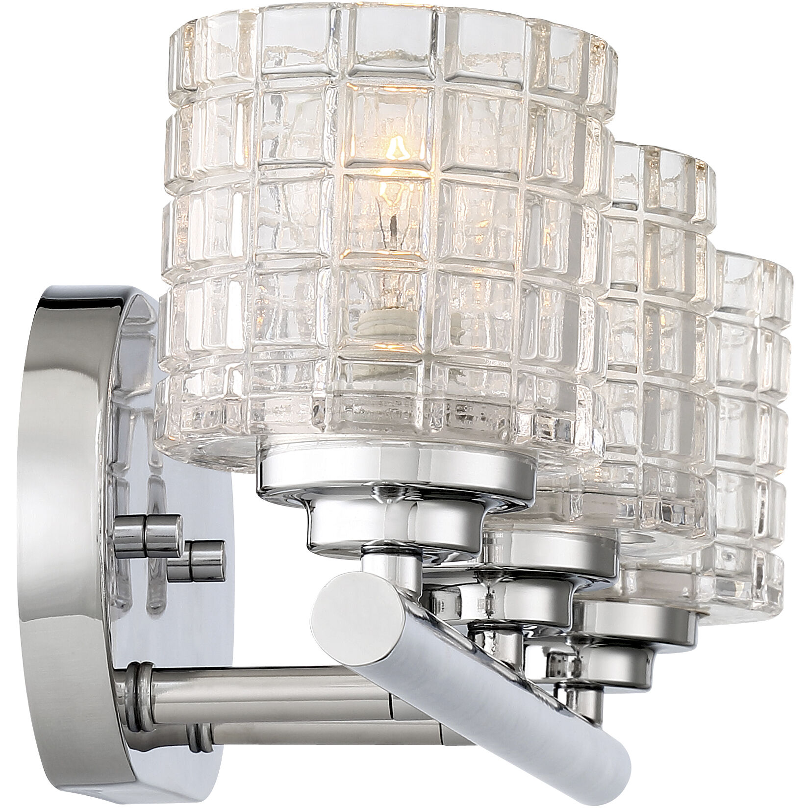 Votive 3 Light 17.88 inch Polished Nickel Vanity Light Wall Light