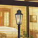 Lawrence 1 Light 22.75 inch Matte Black Outdoor Post Light