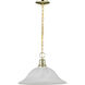 Brentwood 1 Light 16 inch Polished Brass Pendant Ceiling Light