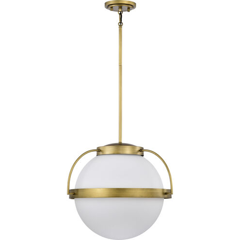 Lakeshore 1 Light 18 inch Natural Brass Pendant Ceiling Light